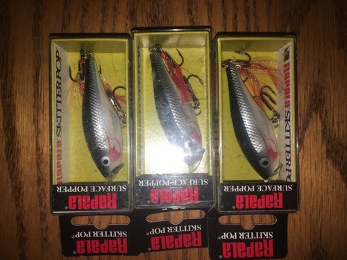 Rapala skitter pop lot - rapala, 05's--lot
