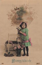 CP GOOD YEAR LITTLE GIRL ELEGANT FLOWERS NEST BOX - 55489