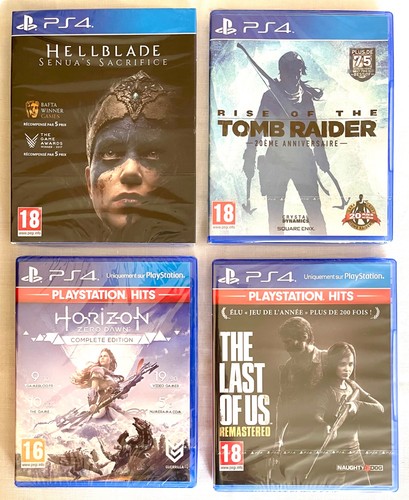 Jeux ps4 tomb raider - tomb, horizon