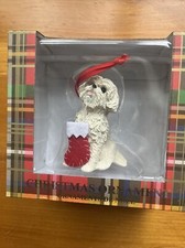 Bichon Fries Dog In Orig Box