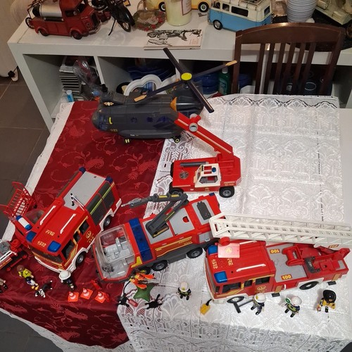 Playmobil camion pompier avec - playmobil,