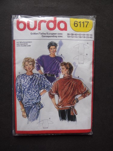 Patron burda 6117 - patron,