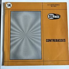 Guy Pedersen Contrebasses Record Tm3014 Rare Library Jazz Funk Lp