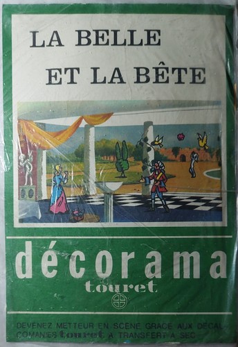 Ancienne décalcomanie - ancienne,
