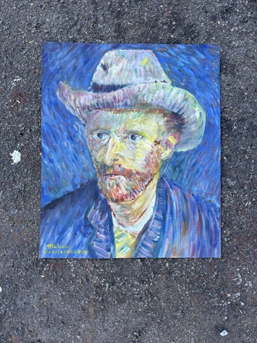 Mathieu tableau portrait - mathieu,