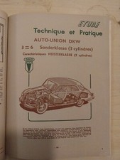 REVUE TECHNIQUE Auto Union DKW
