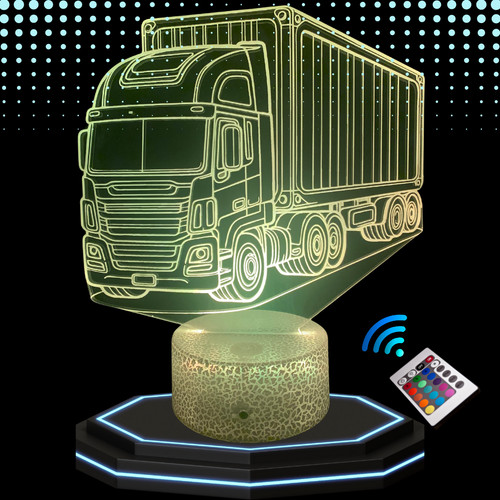 Lampe chevet led camion - chevet,