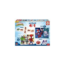 2 jeux éducatifs basiques et 2 puzzles - EDUCA - Educa Superpack Spidey & His Am
