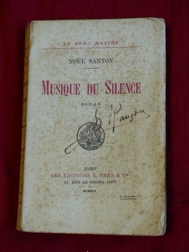 Livre rare musique du - livre, "musique