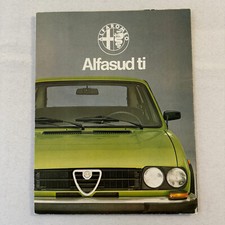 Alfa Romeo Alfasud Ti Car
