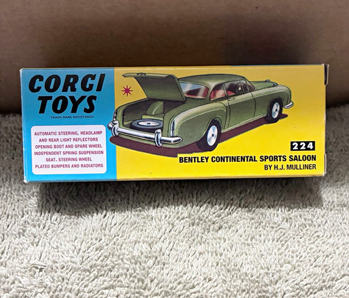 Corgi toys bentley - toys, continental