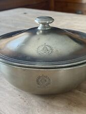 BOL À SOUPE MARMITE CHRISTOFLE ERCUIS ARGENTÉ  Société Khmère Auberges Royales