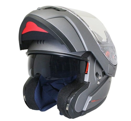 Casque couleur titane - , mat