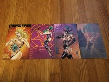 Verotik Comics Lot Verotica Venus Domina 1 Candlemass Eve Igrat Illustrations