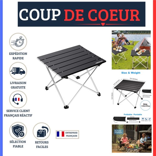 Table camping pliante - de,