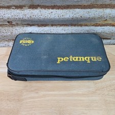 Vintage Chrome Petanque Boules