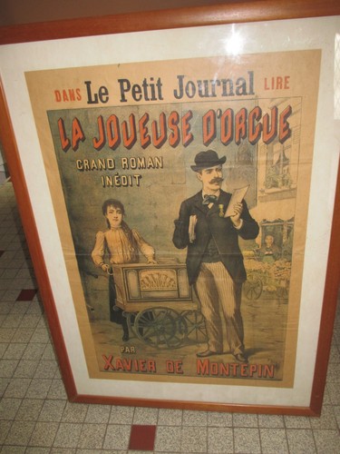 Ancienne affiche joueuse - ancienne,