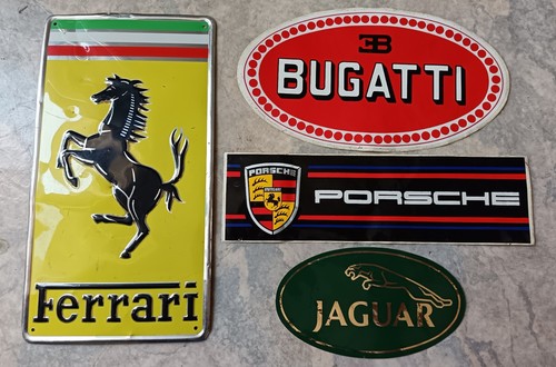 Vintage plaque aluminium - plaque,