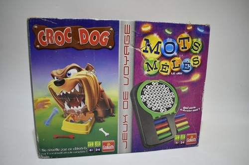 Lot jeux voyage croc dog - jeux,