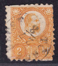 TIMBRE 1867 HONGRIE-OBL