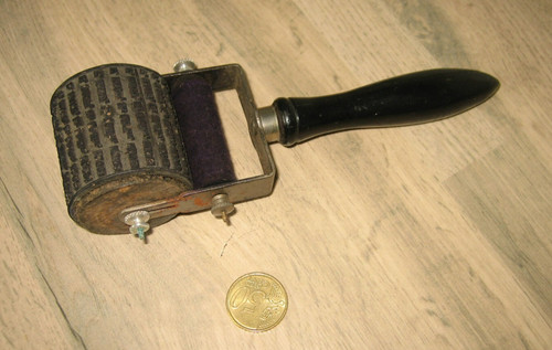 Ancien tampon encreur naud - ancien,