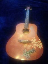  PINK-HANNAH MONTANA?# MILEY #FREE SHIP-Disney By Washburn 3/4 -Basswood Body