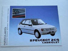 PEUGEOT 205 Cabriolet CTI CJ