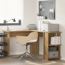 Bureau angle avec étagère - bureau,