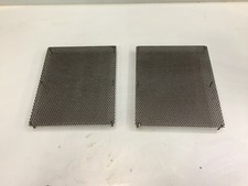 NSM ES-V Solid Gold jukebox midrange speaker grilles (pair)