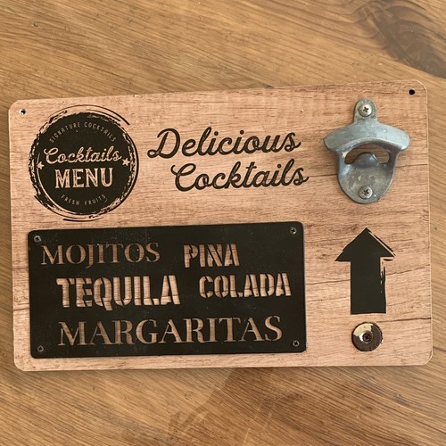 Plaque bar delicious - plaque, «
