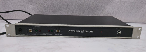 Crown vintage 2 channel - d-75, 2-channel
