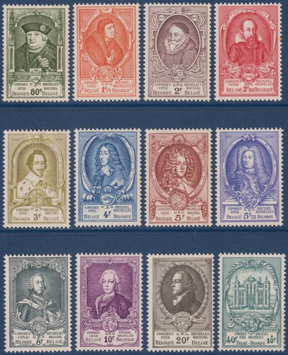 Belgique 880 891 - belgique:, n°880/891