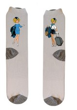 Chaussettes décorées Natacha