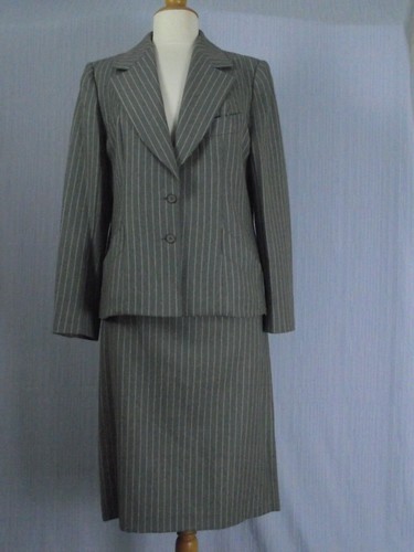 Tailleur jupe flanelle - tailleur,
