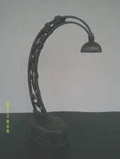 SUPERBE PIED DE LAMPE COL DE