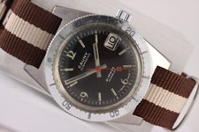 Cauny Submarine Diver’s Watch! Vintage 60’s ! 38mm Case! Caliber AS 1803! B14