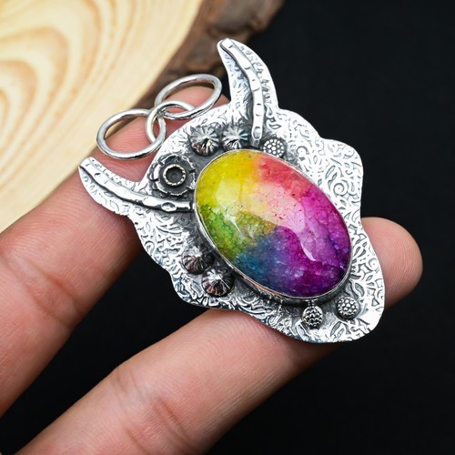 Pendentif argent sterling - en,