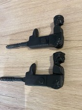 Anciens Arrets de volet porte en fonte à visser, butée