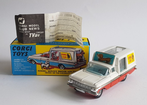 1960 corgi toys 486 kennel - 1960's,
