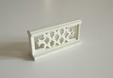 PLAYMOBIL (H419) PRINCESSES - White Rambarde right 6 cm palace 3019 4250 