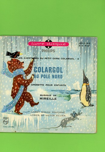 Livre disque colargol pole - livre,