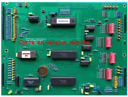 Carte cpu pour - pour, bally