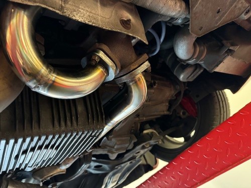 Stainless steel downpipe alfa - steel,
