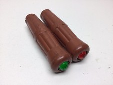 Prewar Bicycle Coke Bottle Style Jeweled Grips Schwinn Elgin Mead Bike