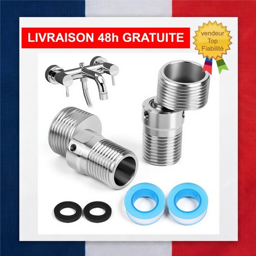 Adaptateur robinet douche - adaptateur,