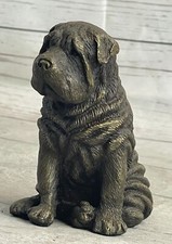 Authentique Bronze Shar Pei