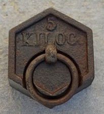 ancien poids 5 kg Hexagonale