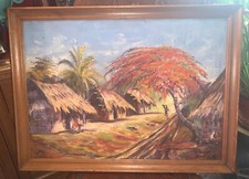 Ecole africaine Congo peinture