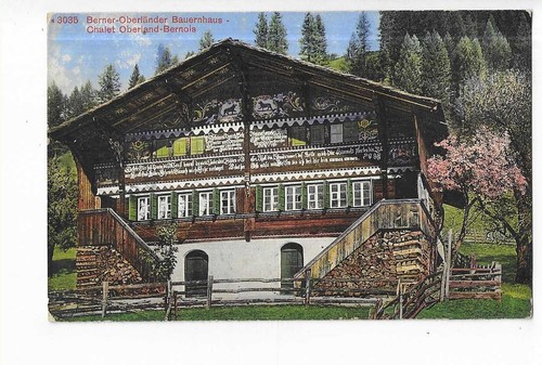 Suisse chalet oberland - suisse,