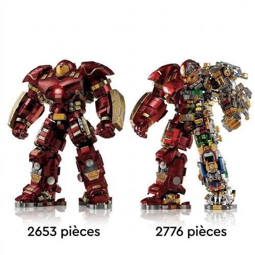 Hulkbuster iron man bloc - –,